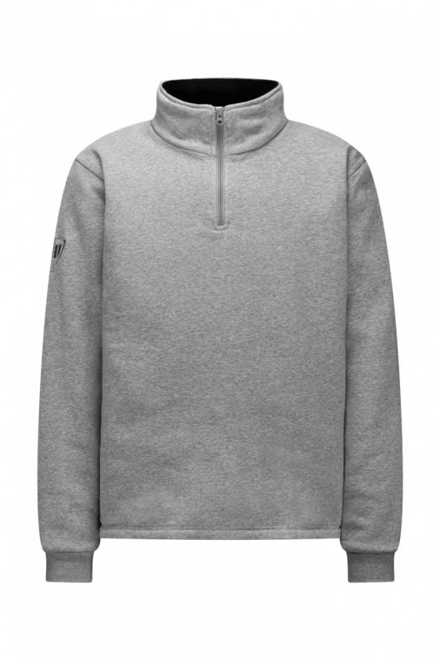 Eibenholz Zipper Grey Front